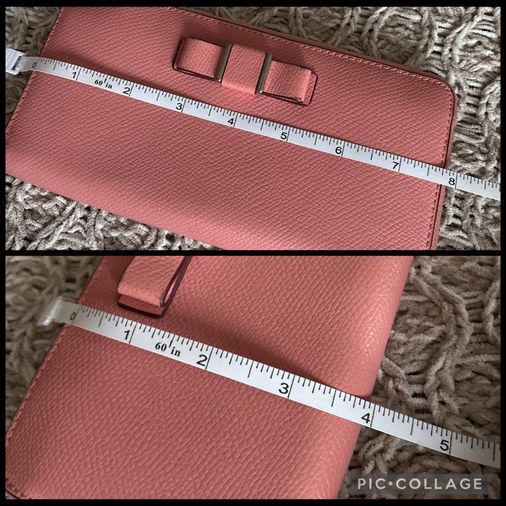 ๐3/$20 Coach long leather zip around wallet - Picture 17 of 17